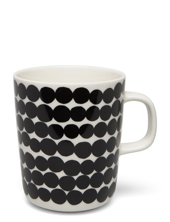 Siirtolapuutarha Mug 2,5Dl Black Marimekko Home