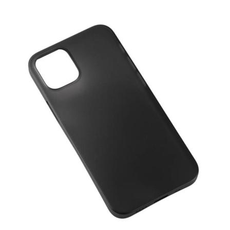 Gear Mobilskal Ultraslim Svart Semitransparent Iphone 12 Mini
