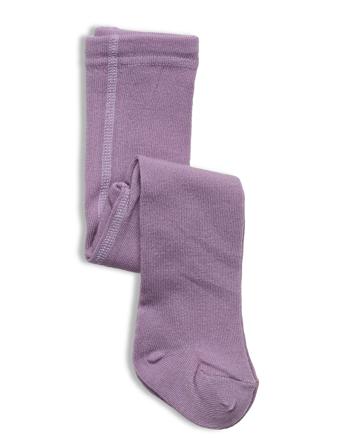 Cotton Tights Purple Melton