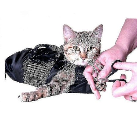 Kattvård Bad Restraint Väska Klo Nagel Trimning