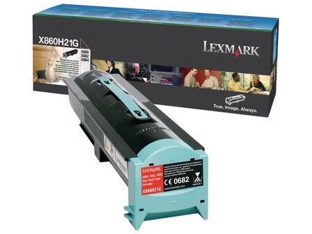 Lexmark Toner, hög kapacitet, svart, singelförpackning, X860H21G - Lyreco - Toner och bläck - Tonerkassetter - Toner Lexmark