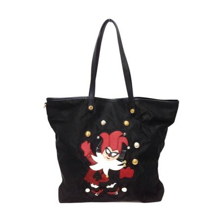 Prada Vintage, Tote Bags Zwart, Dames, Maat:ONE Size