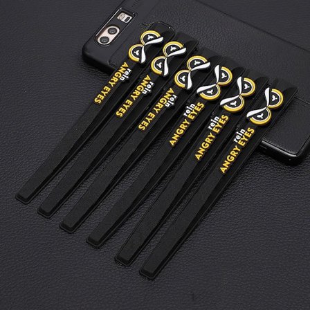 6 stk Bildørs hjørne kantbeskytter bilstrimmelklistermærke SORT A A