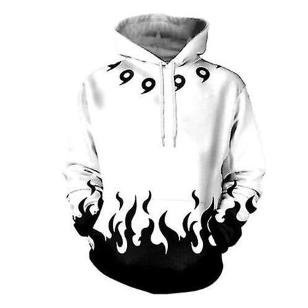 3D-tulostettu Anime Naruto Huppari Housut Huppari Pusero Housut Unisex Cosplay-asu CNMR Top 4XL