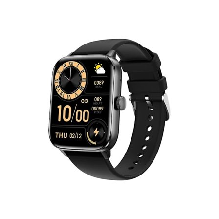 Smartwatch Ring/Svara Samtal 2.0 Fitnessklocka 100+ Sportlägen Svart