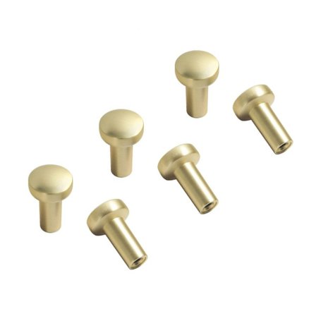 6-pack skåpknoppar Låda drar byråknopp