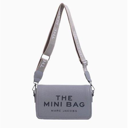 Mini Bag Fashion Trend Letter Small Square Bag Hundred Solid Colours Shoulder Crossbody Women's Bag