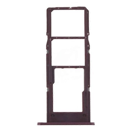 Til Samsung Galaxy A14 5G A146B OEM SIM+SD Kortbakke Holder Udskiftningsdel (uden Logo) - Sort