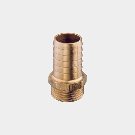 Schlauchanschluss Guidi Hose Connector Male, Messing, 1 1/2" G (BSP) (außen) zu 32 mm (1 1/4") Schlauch - Boot