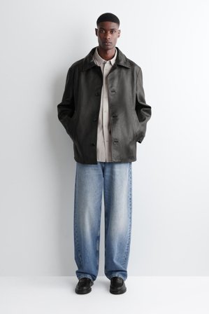 COS Men's Rider Straight Leg Jeans in Blue