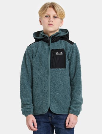 Didriksons Exa Kids Fz 3 - Blue - 160