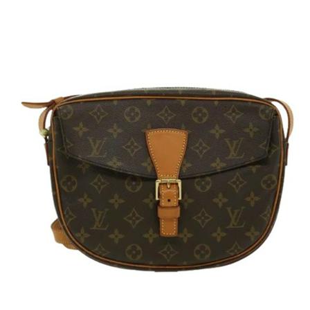 Louis Vuitton Vintage, Brown Canvas Louis Vuitton Jeune Fille Bruin, Dames, Maat:ONE Size,leather