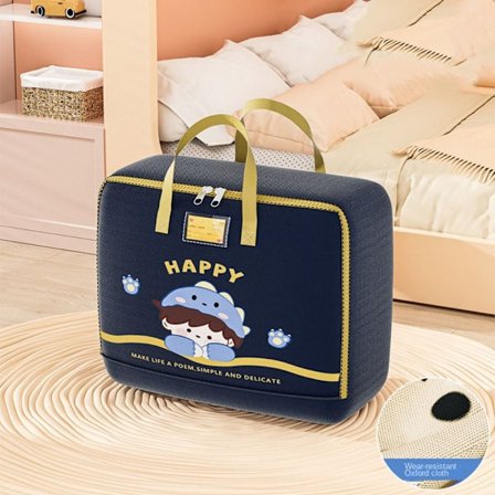 Lasten peiton säilytyslaukku, matkalaukku, SININEN 45X19X39CM