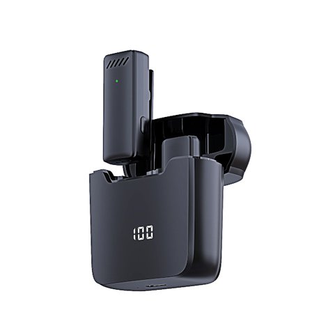 Trådlösa Lavalier-mikrofoner S11 En-till-en Lightning-gränssnitt