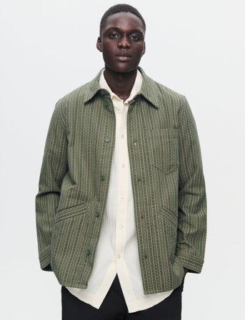 WOOD WOOD Wwtruesten - Khaki green - XL