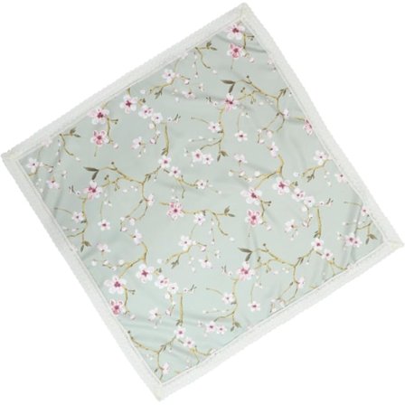 110x110cm Dekorativ Duk Elegant Bordsduk för Bröllopsfest