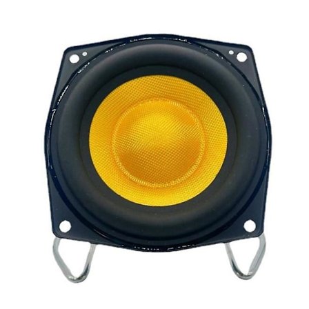 40W Metallisk Guld Högtalare 4 Tum Bas Högtalare 40W 4Ohm Subwoofer 50hz~20kHz
