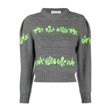 Philosophy di Lorenzo Serafini, Round-neck Knitwear Szary, Kobieta, Rozmiar: M