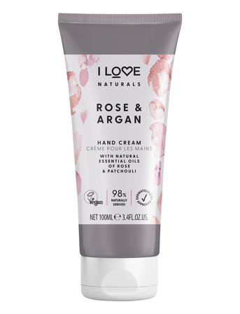 I LOVE I Love Naturals Rose & Argan Hand Cream - Nude - 100 ml