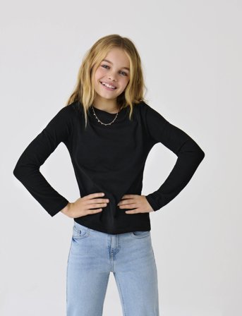 Kids Only Kognew Only L/S Tee Jrs Noos - Black - 134-140