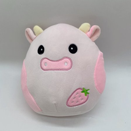 20 cm Squishmallow Kudde Plyschleksak ROSA HUND ROSA HUND