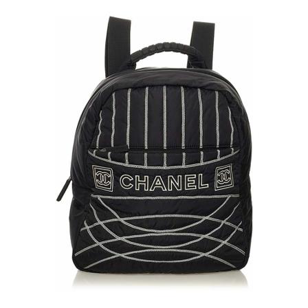 Chanel, Backpacks Zwart, Dames, Maat:ONE Size