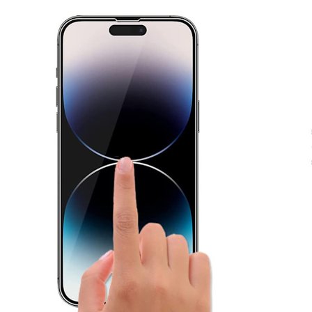 iP 15 plus Hydrogel Skärmskydd HD 0,2mm