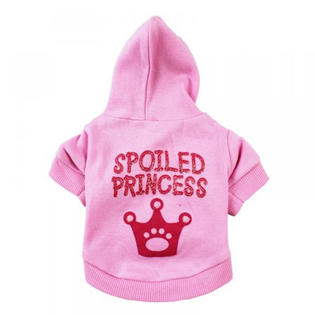 Hunde Prinsesse T-shirt Kæledyr Hunde Tøj Lille Hund Hunde Hoodie (Størrelse S)