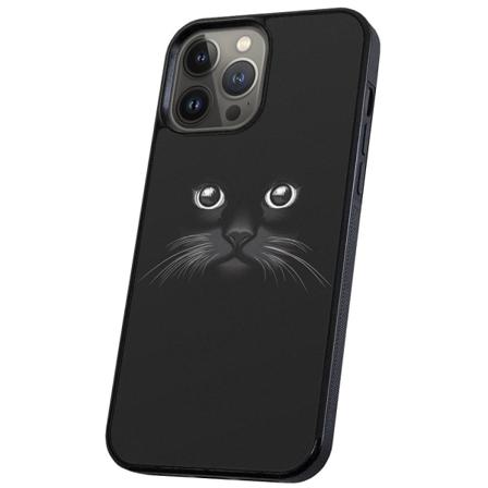 iPhone 13 Pro Max - Deksel/Mobildeksel Svart Katt Multicolor