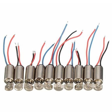 10 kpl Mini-matkapuhelimen värinämoottori 4x8mm Dc 1.5-3v Rc-lelut
