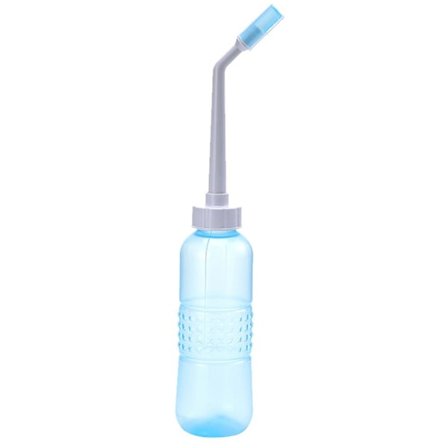 Bærbar håndholdt bidet-flaske med sprøytedyse for utendørs reiser - Anal rensesett - Ny