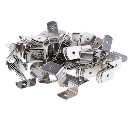 100 stk Offset Monteringsduk Z-klemmer for Foto Bilde Innramming