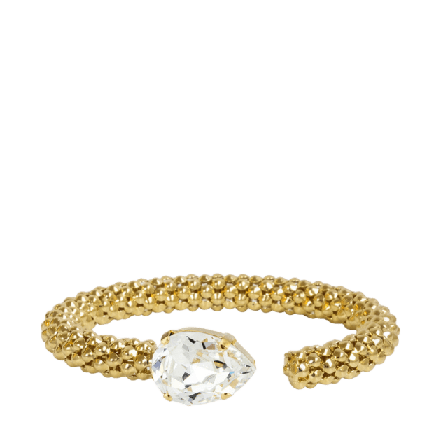 Caroline Svedbom Classic Rope Bracelet Crystal Armband Dam Guld ONESIZE