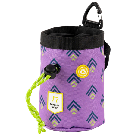 Woolly Wolf Northern Lights Snack Bag Violet