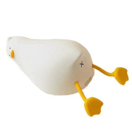 Makaava Ankka Yövalo, Led Pehmeä Ankka Lamppu, Himmennettävä Lasten Yövalo, Ladattava Kosketuslamppu Yöpöydälle