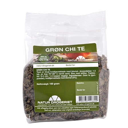 Natur Drogeriet Grøn Chi the 100 g, Helse & Madvarer, Te, Grøn Te