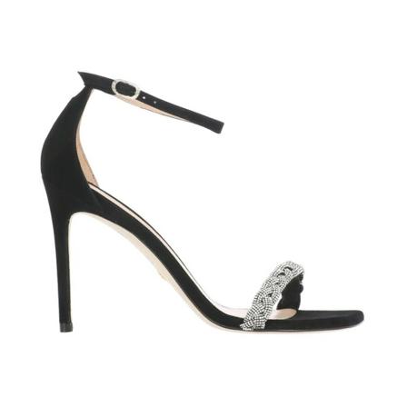 Stuart Weitzman, Sandals Czarny, Kobieta, Rozmiar: 38 EU