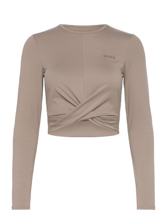 Borg Cross Long Sleeve Brown Björn Borg