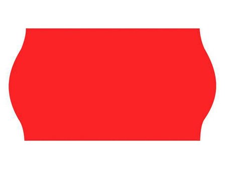 Prisetikett 26x16mm G2 röd 7200/fp - Lyreco - Kontorsmaterial - Butiksmaterial - Prisetiketter och prismärkare