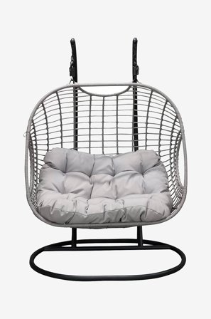 Venture Home - Hengestol dobbel Vanja - Grå - Hengekøyer & hengestoler - Fra Homeroom