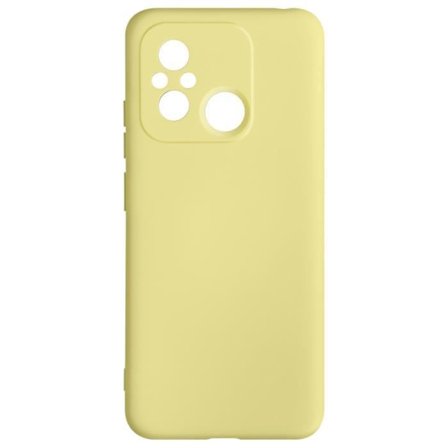Coque - Xiaomi - Redmi 12C - Puolikova - Keltainen - Iskuilta ja naarmuilta suojaava