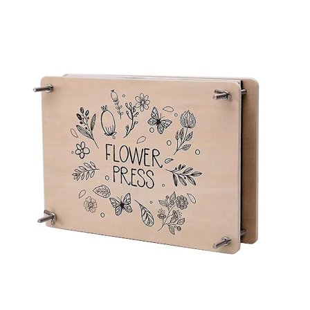 Professionelt blomsterpresse-sæt, 30x21cm DIY blomsterpresse-sæt kompatibelt med voksne til fremstilling af tørrede blomster &-B5