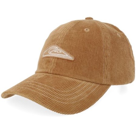 Quiksilver - Beige unconstructed Keps - Decades Special Tobacco Brown Dad Cap @ Hatstore