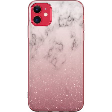Kompatibel Mobilcover til Apple iPhone 11 Glitter og marmor