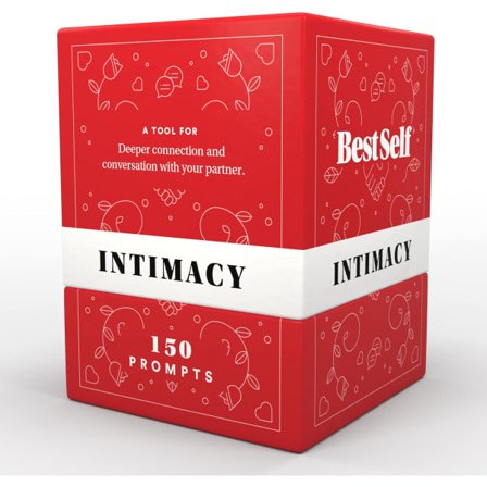BestSelf Intimacy Deck: 150 konversasjonsstartere for å bygge relasjoner, meningsfylt parspill. Perfekt for kortspill for par
