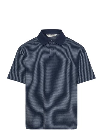 Mango | Striped Cotton Polo Shirt | 116