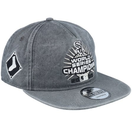 New Era - MLB Svart snapback Keps - Chicago White Sox Pigment Dyed Golfer Black Snapback @ Hatstore