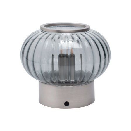 Edgeform Urc bærbar bordlampe 19 cm, smoke