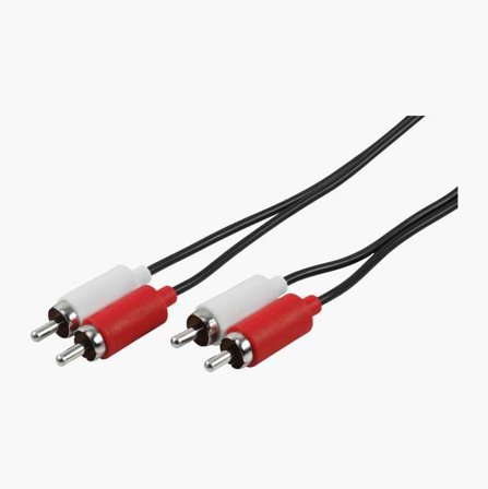 2 RCA till 2 RCA 5 m - Biltema