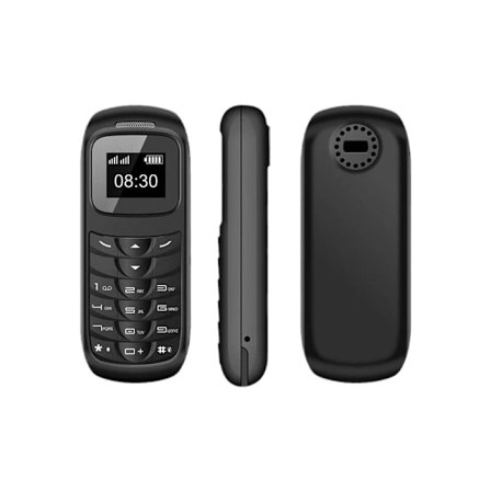 L8Star Bm70 Mini Matkapuhelin Dual Sim -kortti Dual Standby Musta
